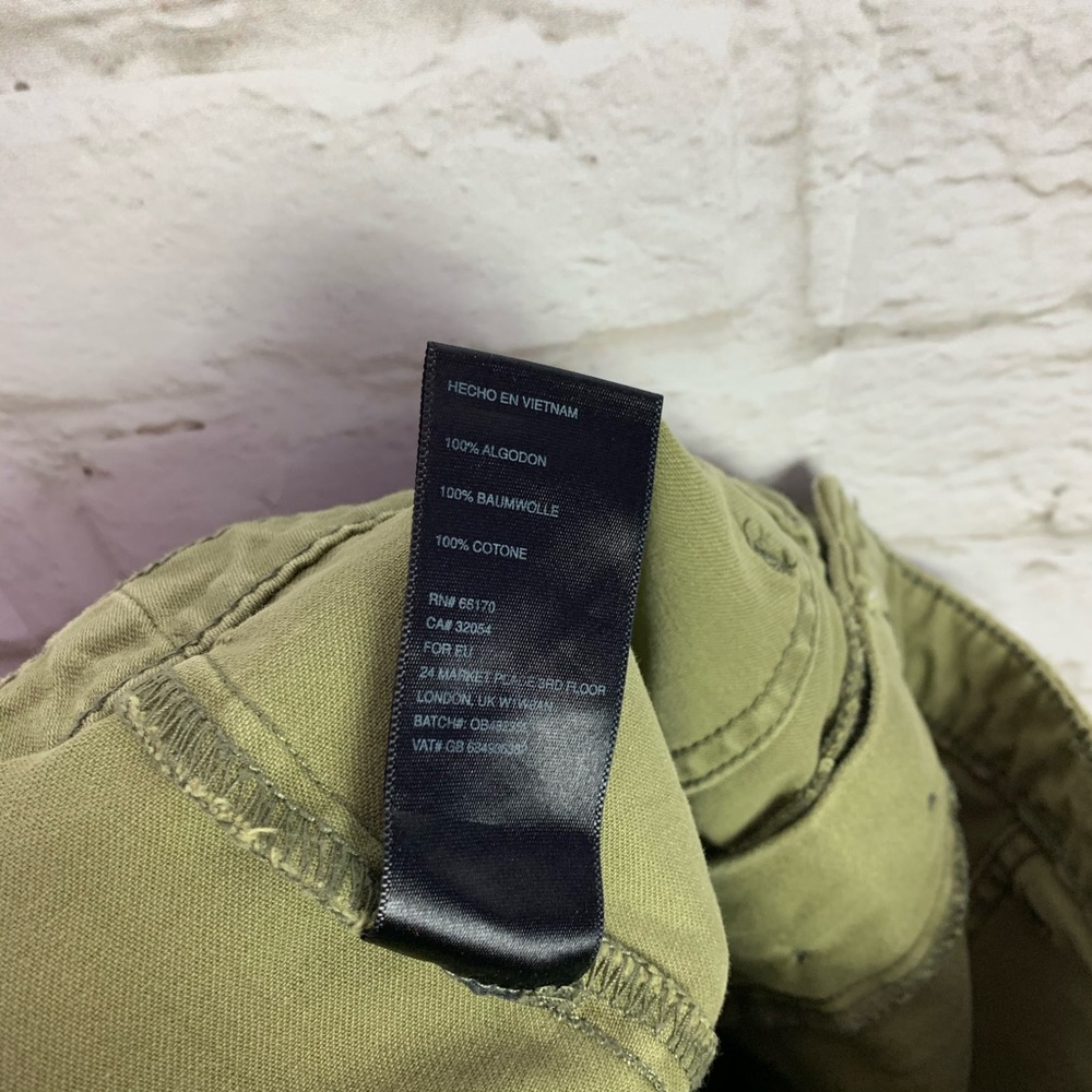 BDG Urban Outfitters Juli Lace Up Army Green Pants - Picture 8 of 8